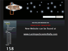 Tablet Screenshot of lvscooterrally.com